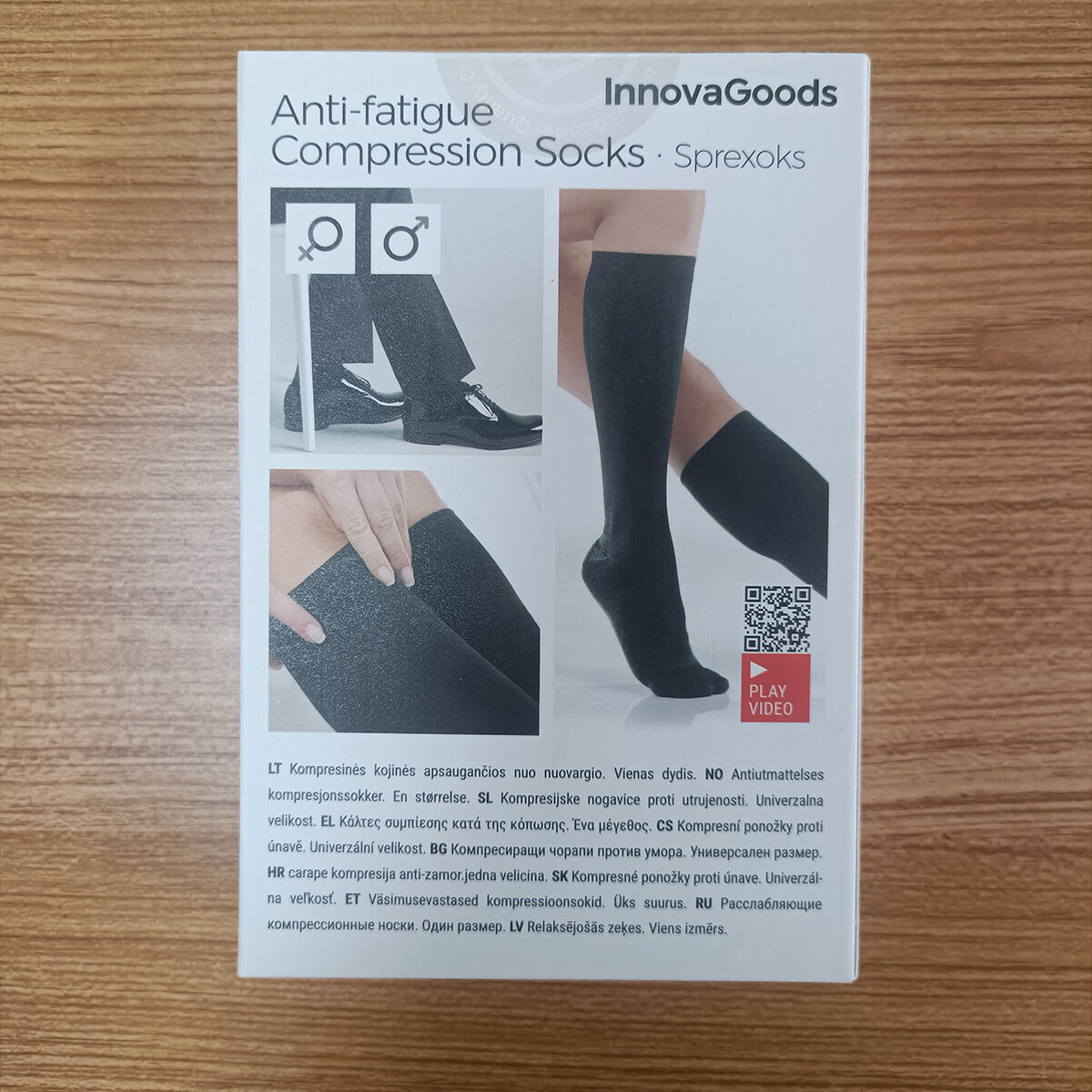 Kompressions-Socken Relax InnovaGoods - Thumbnail 3