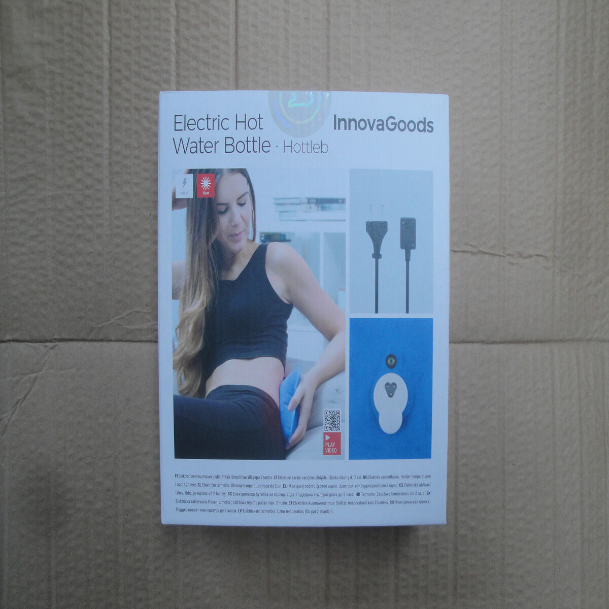 obrázok produktu Electric Hot Water Bottle InnovaGoods