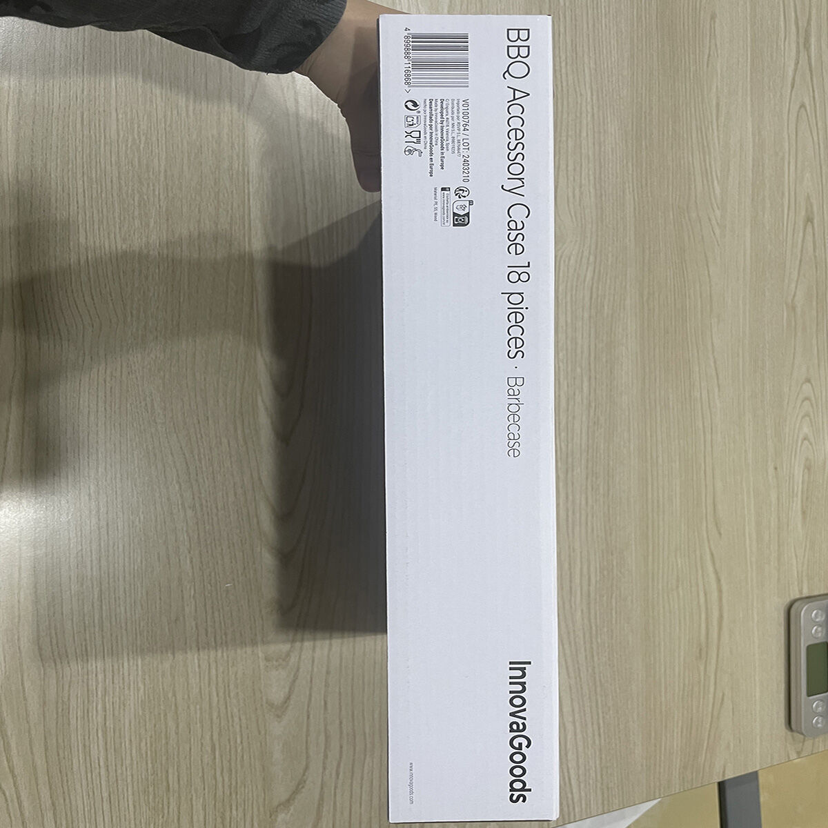 Handkoffer Barbacoa InnovaGoods IG116868 Holz Edelstahl 18 Stücke (Restauriert A) - Thumbnail 5