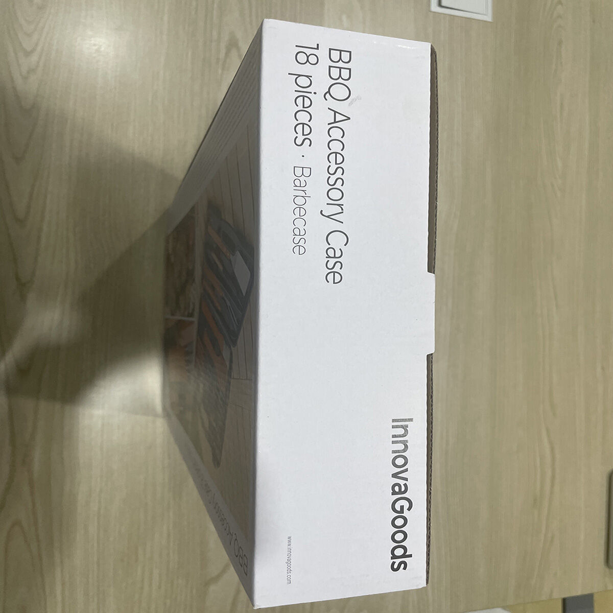 Handkoffer Barbacoa InnovaGoods IG116868 Holz Edelstahl 18 Stücke (Restauriert A) - Thumbnail 7