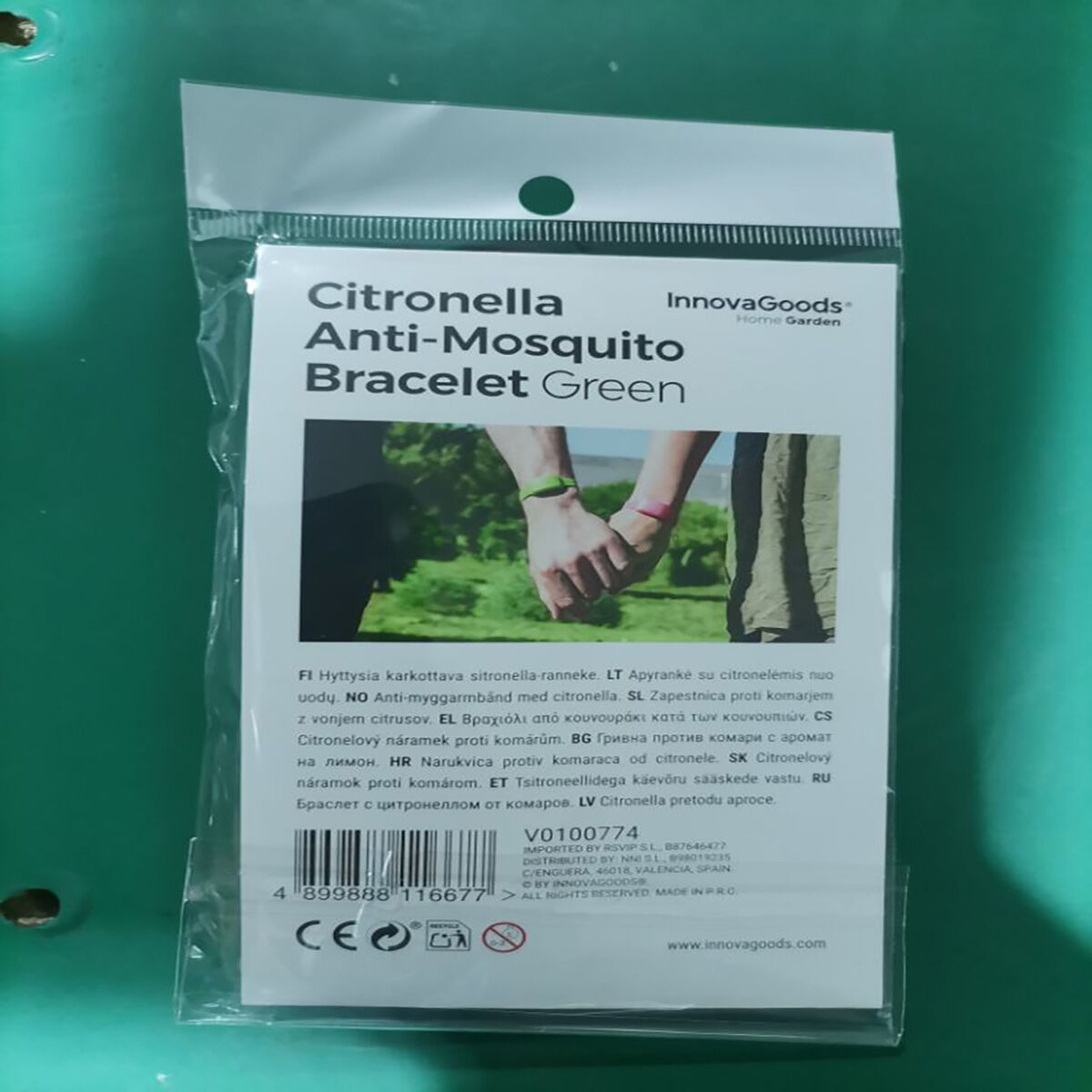 Citronella Anti-muggen Armband InnovaGoods