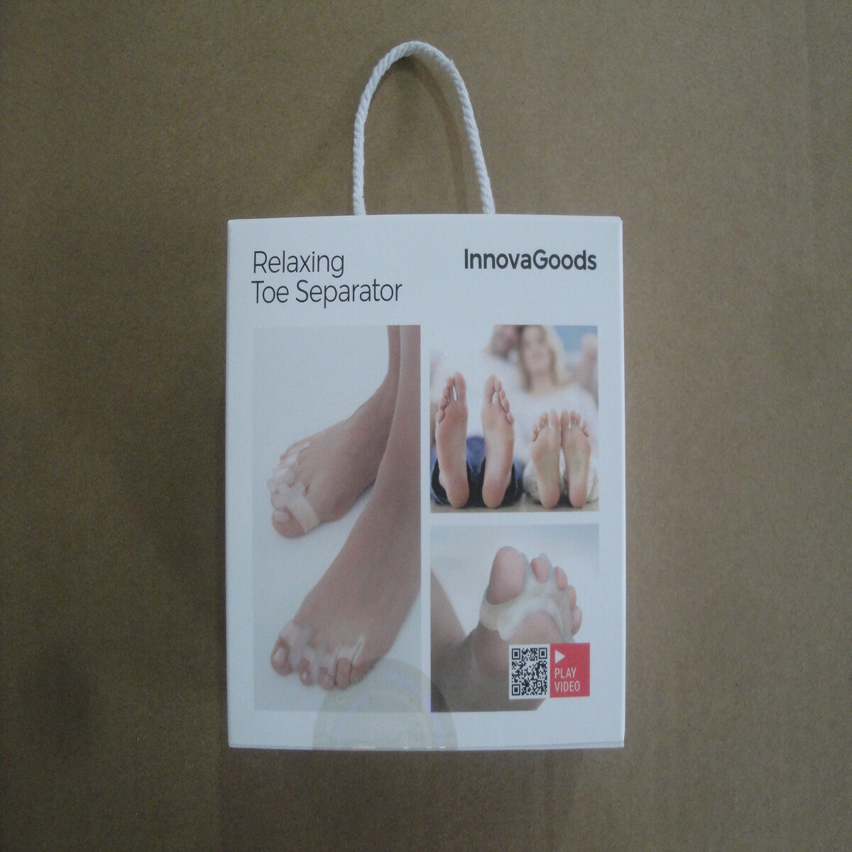 obrázok produktu Relaxing Toe Separator InnovaGoods 2 Units