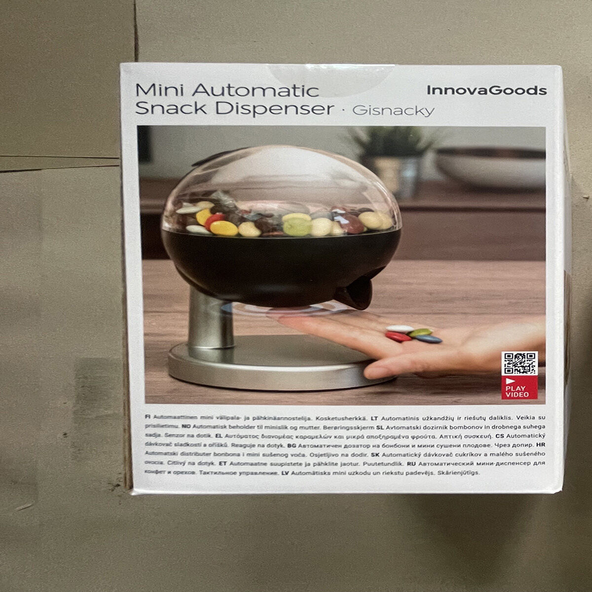 Mini Snoep- en Notendispenser InnovaGoods