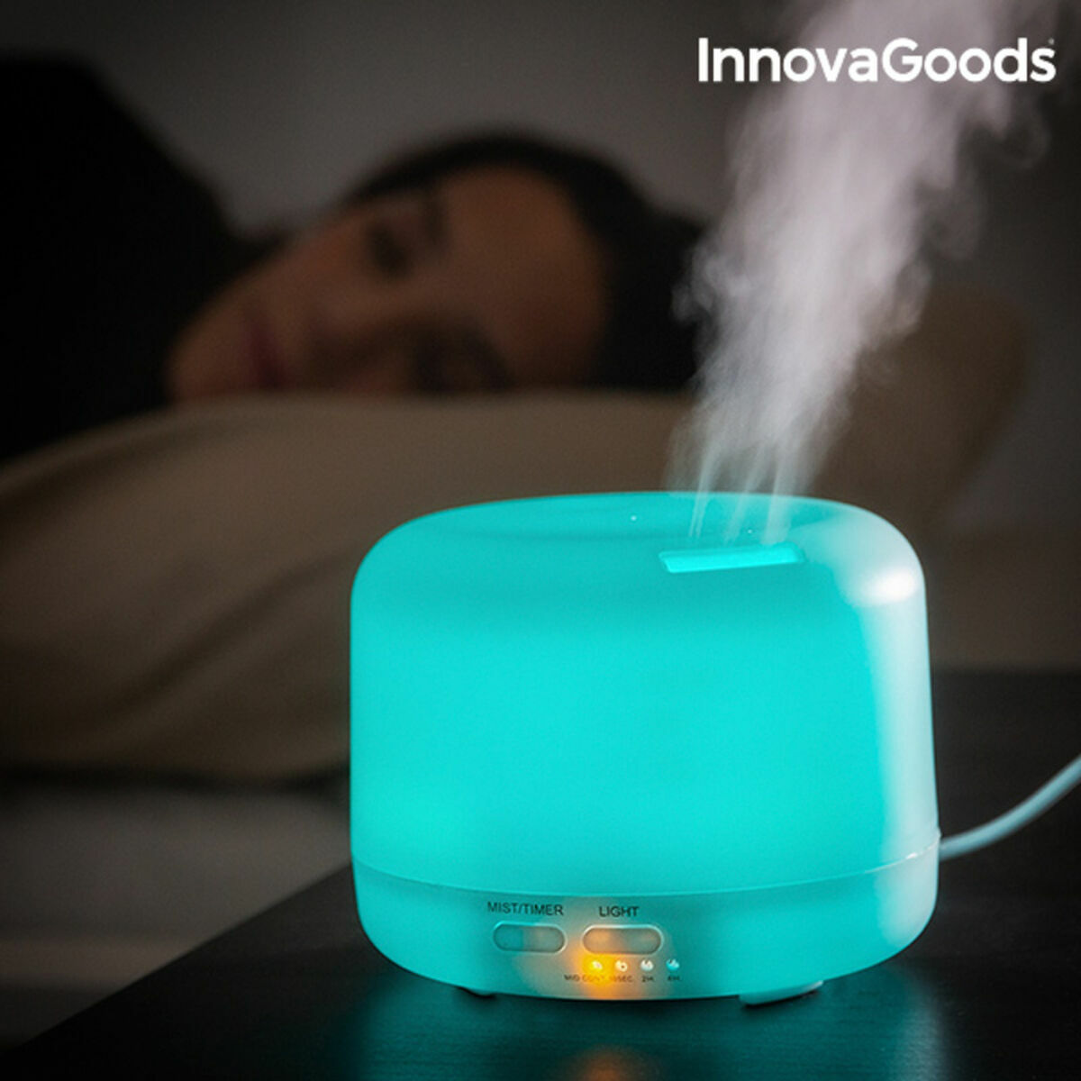InnovaGoods Multi-Coloured Aromatherapy Humidifier