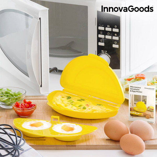 Cuiseur de Omelette pour Micro-Ondes InnovaGoods   