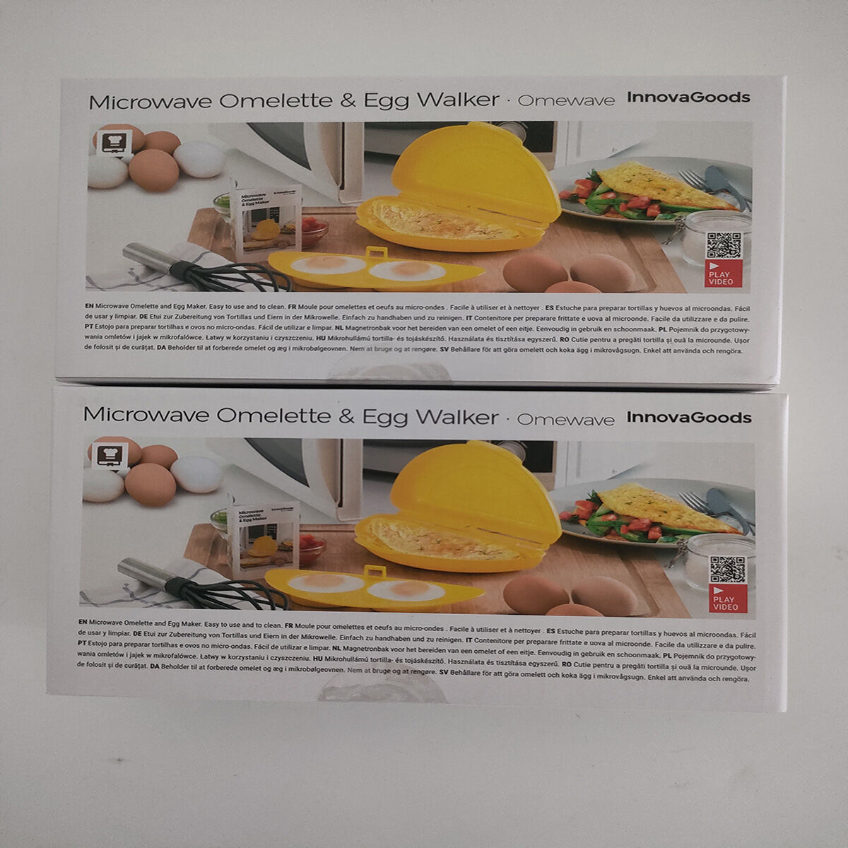 Omelette Maker und Eierkocher für die Mikrowelle InnovaGoods - Thumbnail 6