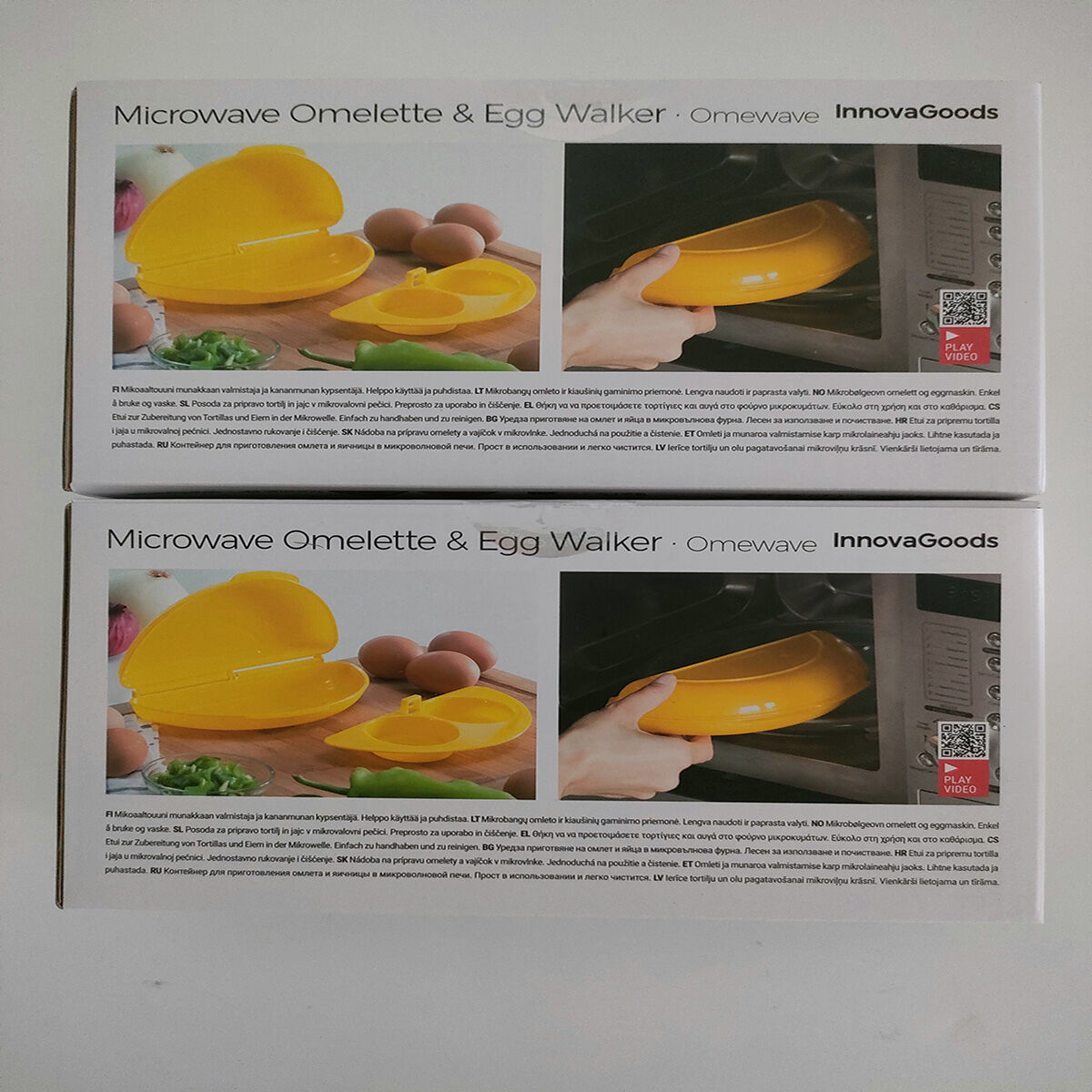 Omelette Maker und Eierkocher für die Mikrowelle InnovaGoods - Thumbnail 7