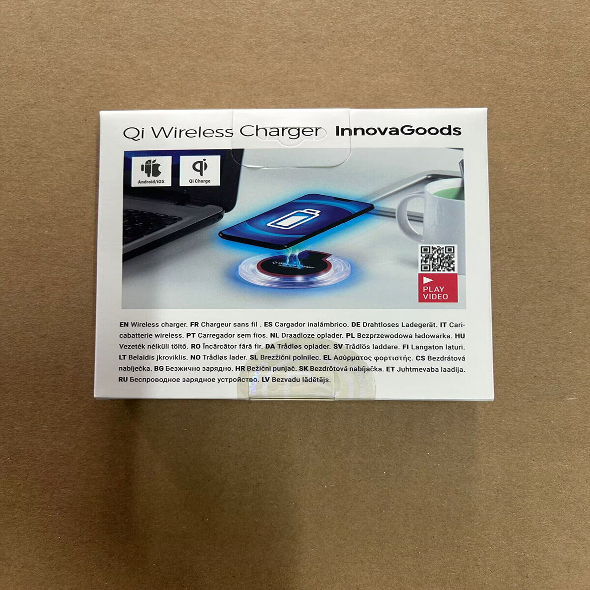 Afbeeldingen van Qi Wireless Charger for Smartphones InnovaGoods