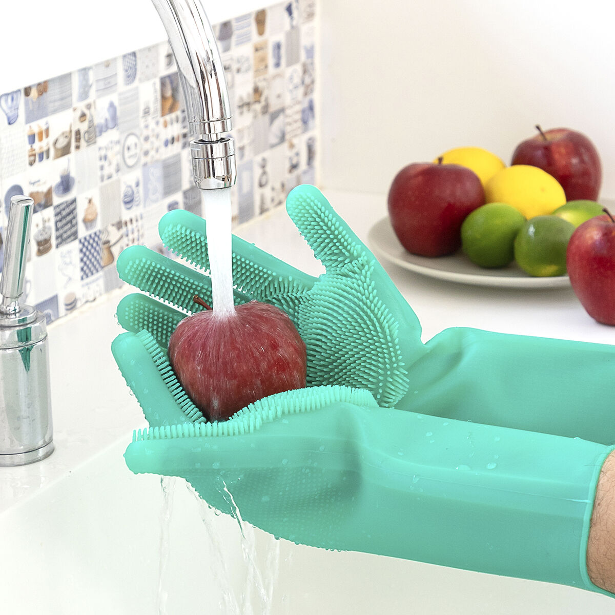 Mehrzweck Handschuhe aus Silikon InnovaGoods - Thumbnail 6