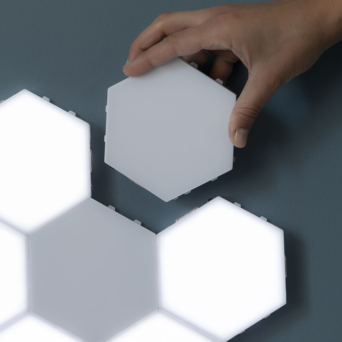 modulares LED-Magnet- und Touchpanel-Set Tilight InnovaGoods (3Er pack) - Thumbnail 6