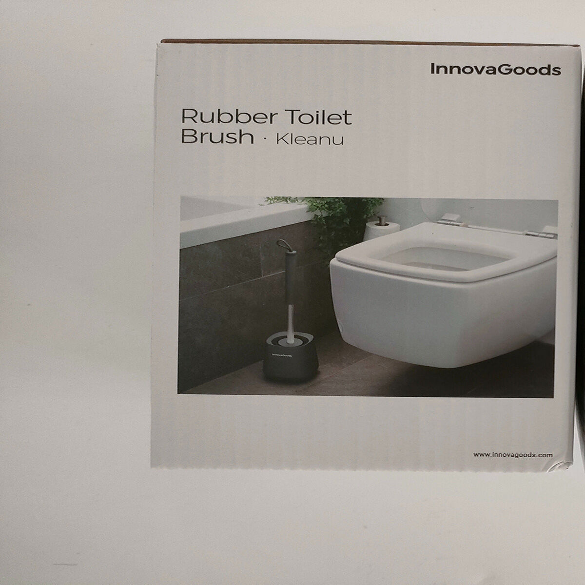 WC-Bürste aus Gummi InnovaGoods V0103258 Gummi Kautschuk Kunststoff (Restauriert B) - Thumbnail 5