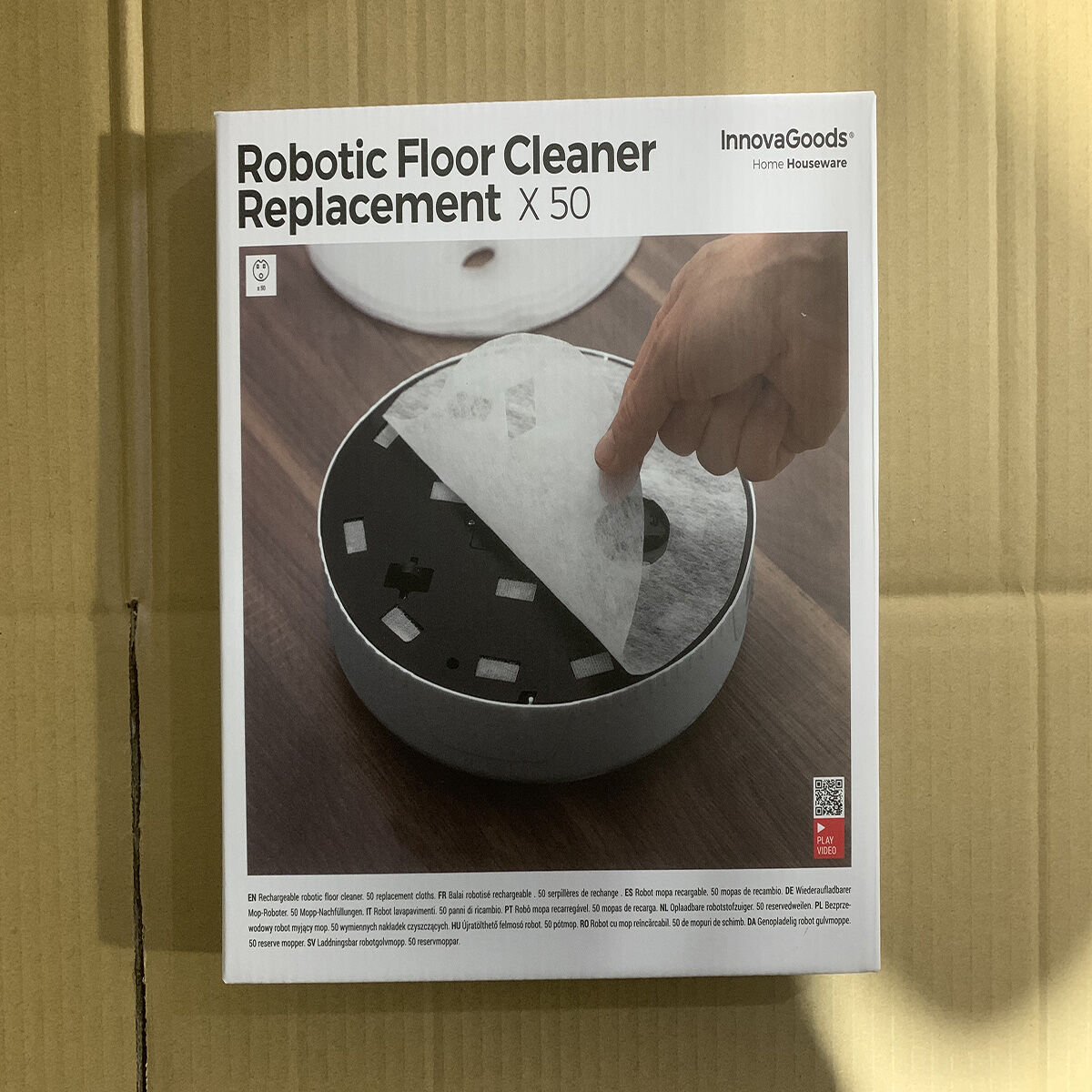 Ersatzmopps für Reinigungsroboter InnovaGoods Packung mit 50 Einheiten - Thumbnail 8