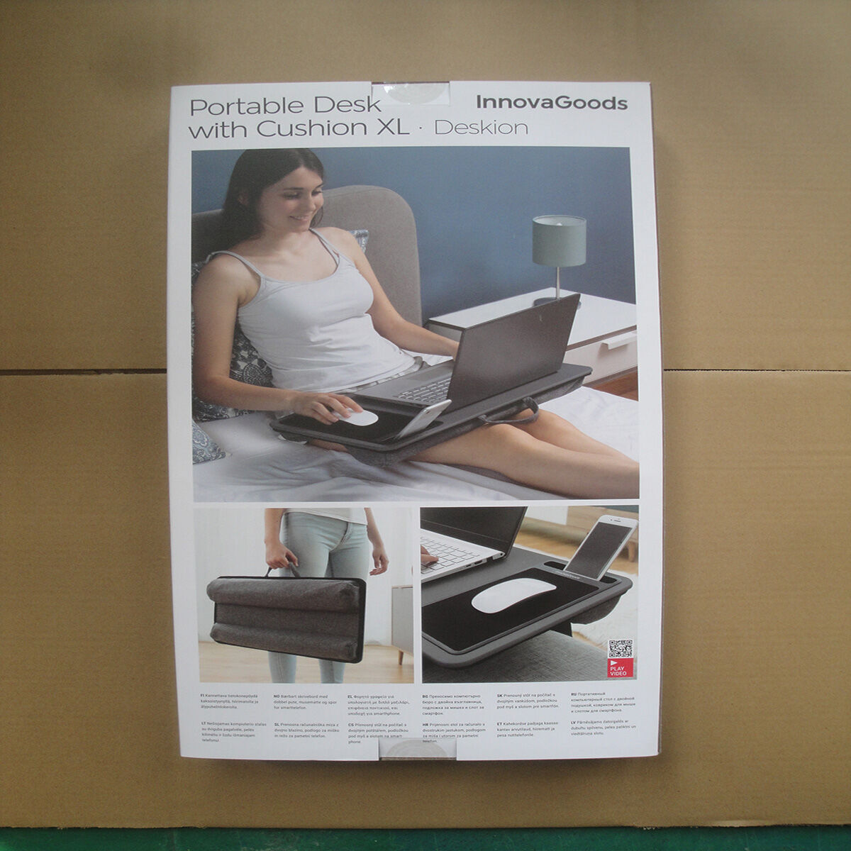Laptop-Tisch mit XL-Kissen Iceberg DESKION (Restauriert B) - Thumbnail 3