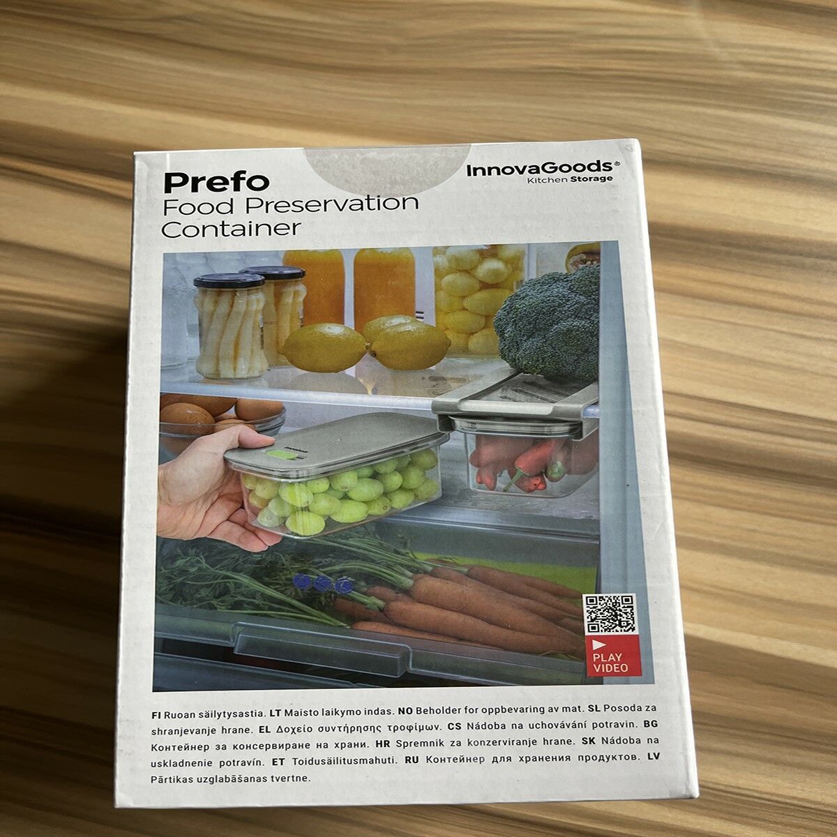 Lebensmittelbehälter InnovaGoods PREFO grün (Restauriert A) - Thumbnail 3