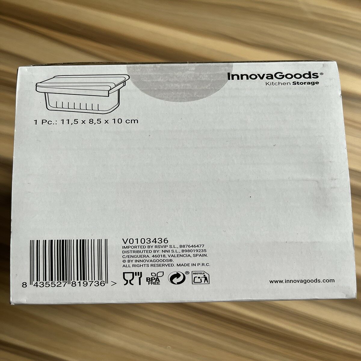 Lebensmittelbehälter InnovaGoods PREFO grün (Restauriert A) - Thumbnail 7