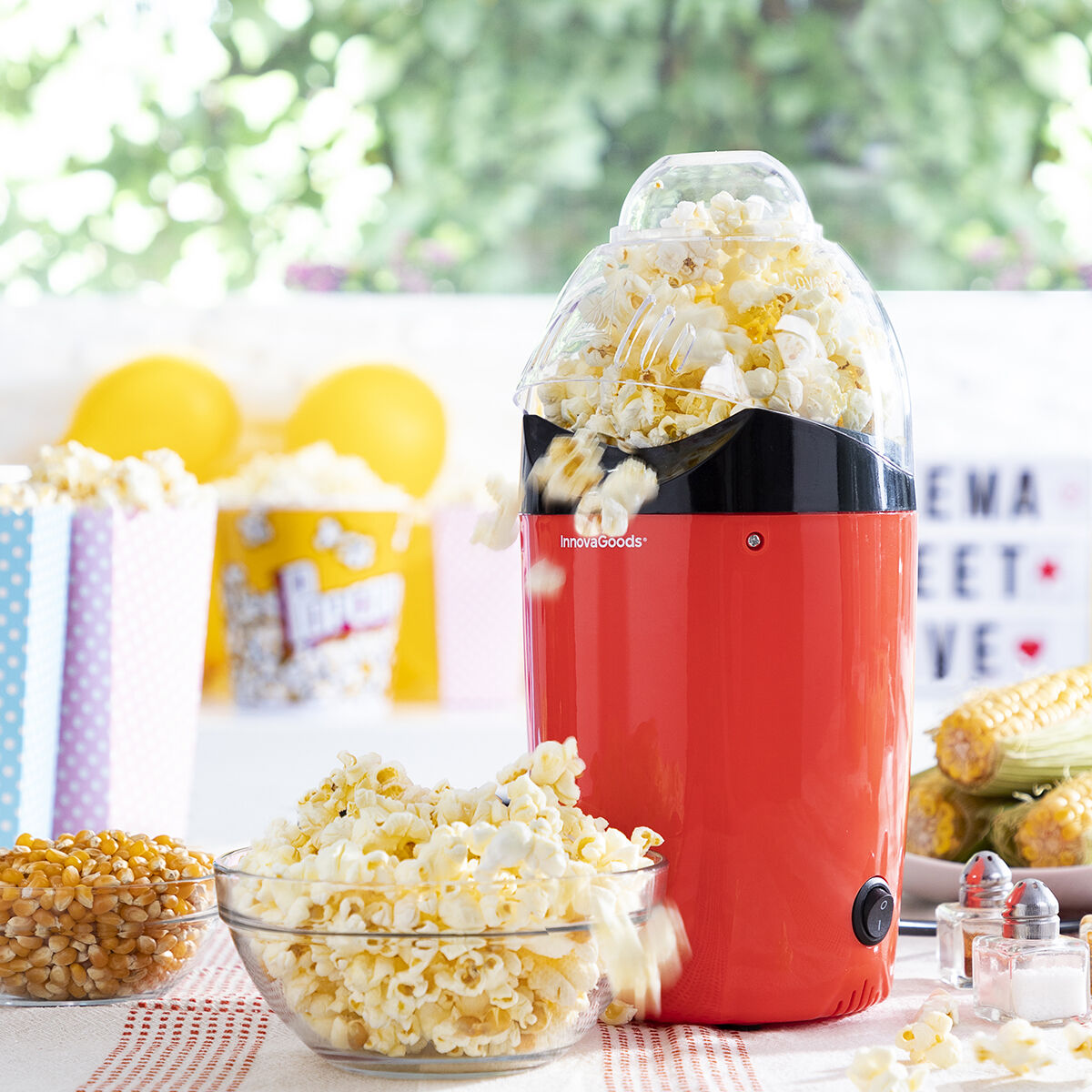 Karstā Gaisa Popkorna Gatavošanas Ierīce Popcot InnovaGoods