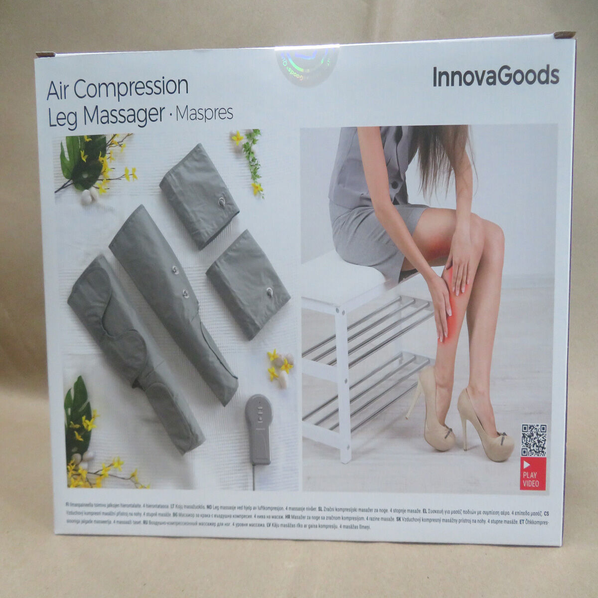 Druckluft-Beinmassagegerät InnovaGoods (Restauriert B) - Thumbnail 3