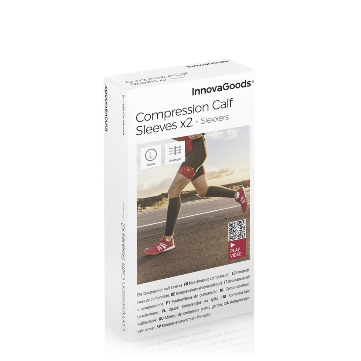 Compressie-kuitbeschermers Slexxers InnovaGoods 2 Stuks