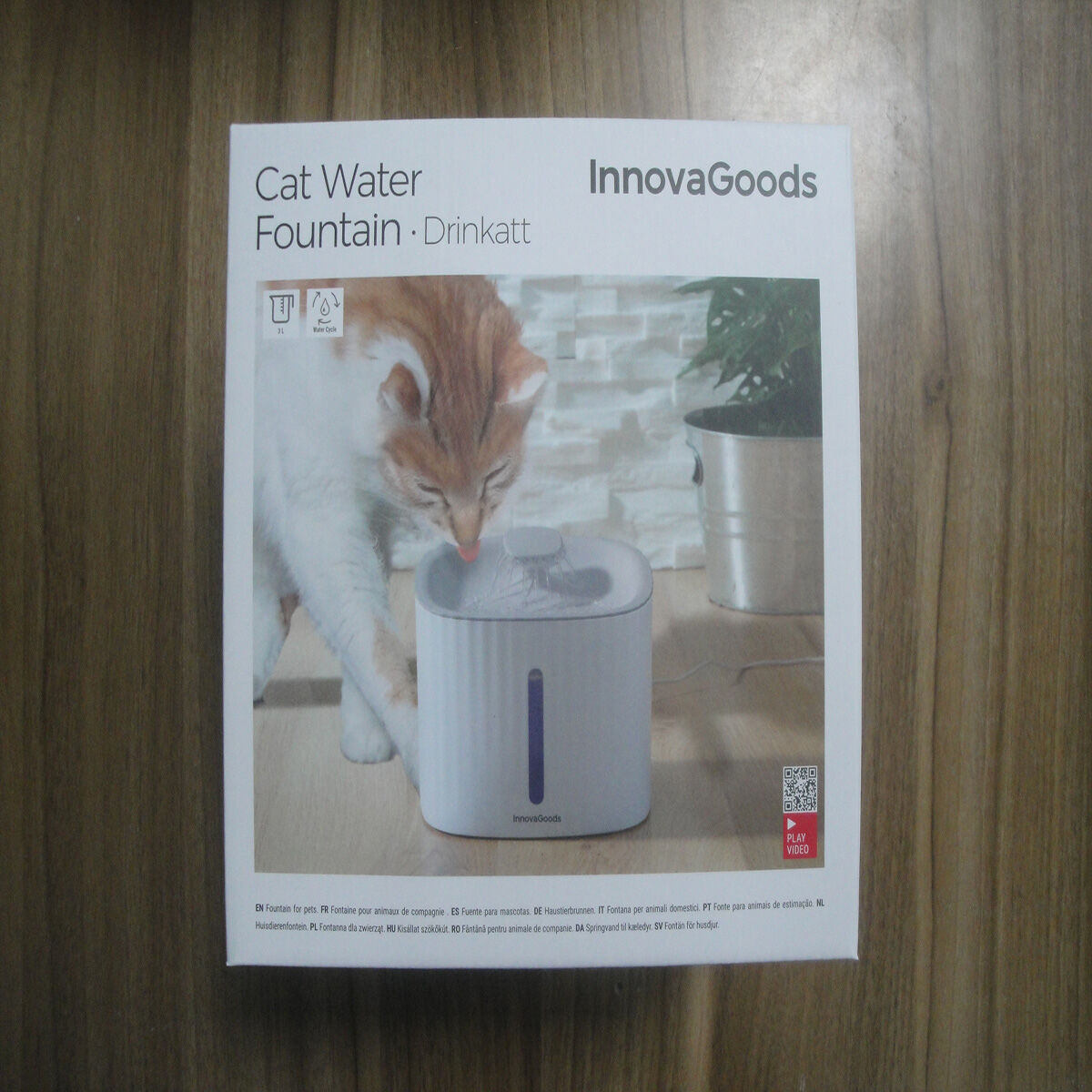 Trinkbrunnen für Haustiere InnovaGoods Polypropylen 3 L (Restauriert C) - Thumbnail 3