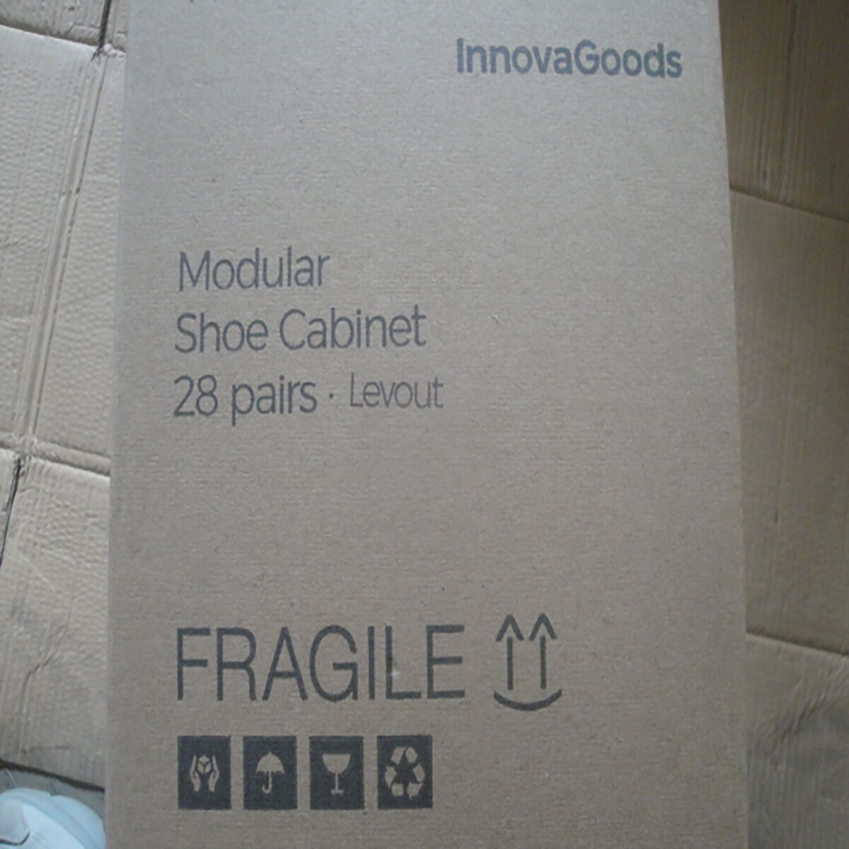 Tragbares Modul-Schuhregal InnovaGoods Weiß - Thumbnail 6