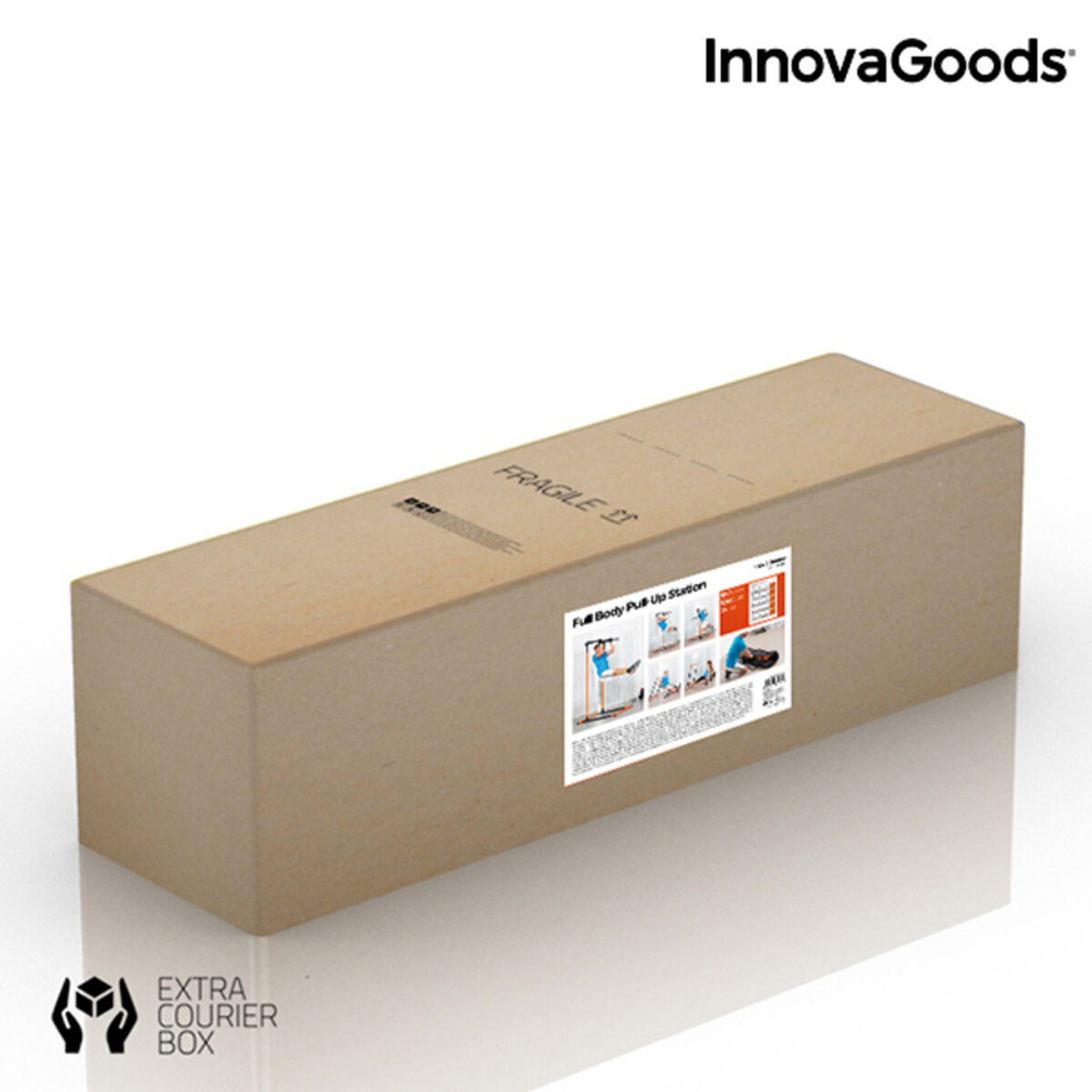 Optrekstang InnovaGoods IG811464 Zwart Staal (Refurbished B)