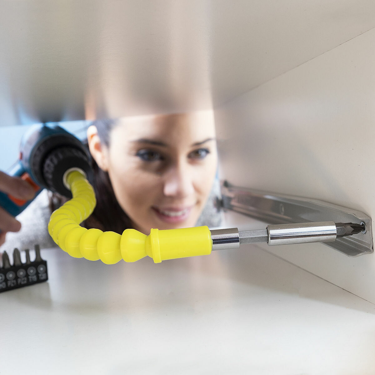 Magnetische Flexibele Verlenger voor Schroevendraaier met Accessoires Drillex InnovaGoods V0103407 (Refurbished A)