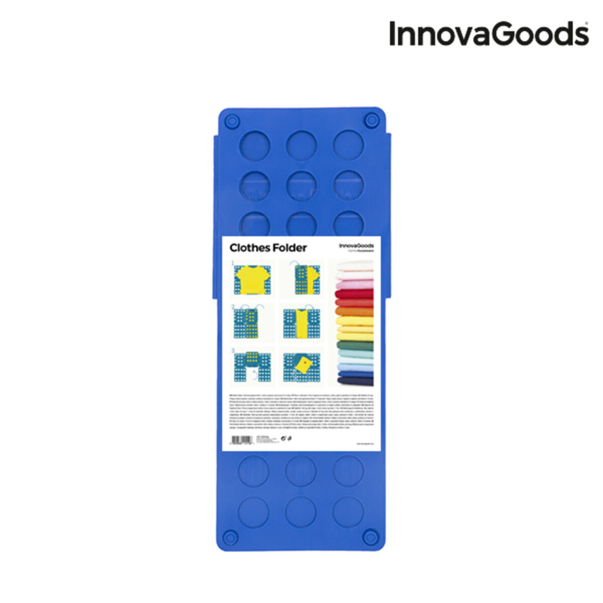 Kledingvouwer InnovaGoods IG115106 Blauw (Refurbished C)