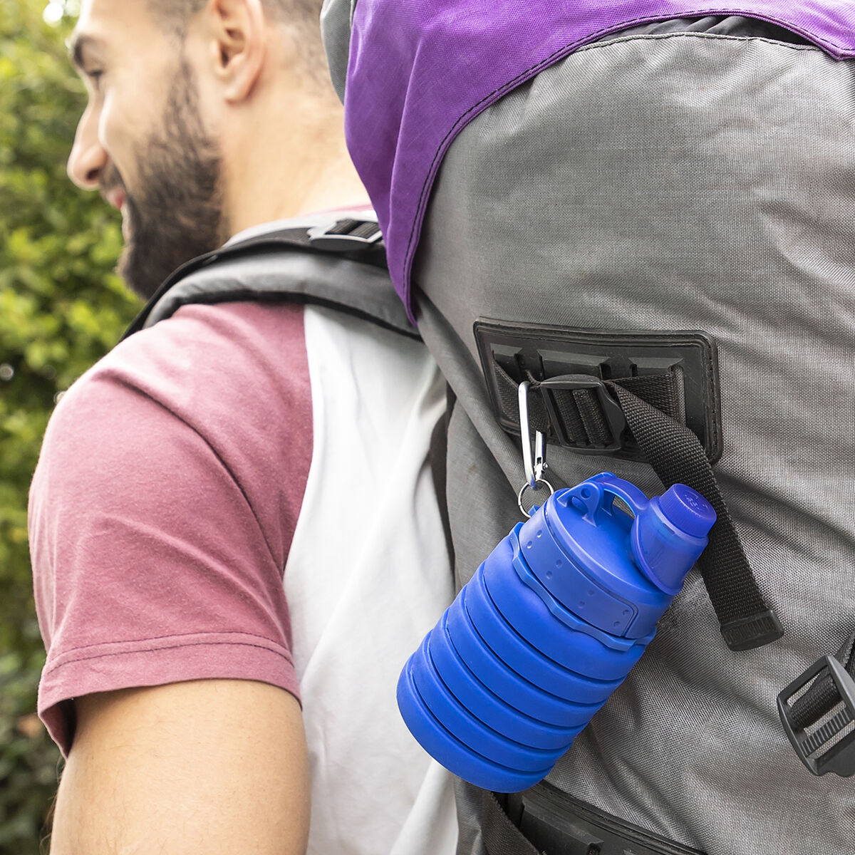 Silicone Collapsible Bottle Bentle InnovaGoods polypropylene Plastic 500 ml (Refurbished B)