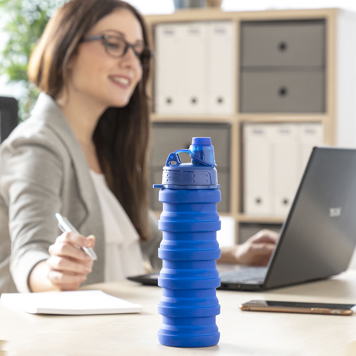 Silicone Collapsible Bottle Bentle InnovaGoods polypropylene Plastic 500 ml (Refurbished B)