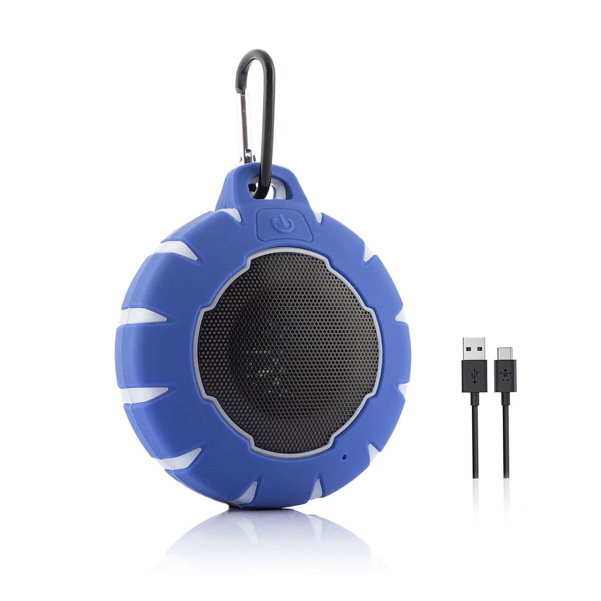Picture of Floating Wireless Speaker with LED Floaker InnovaGoods Blue Black (Refurbished B)