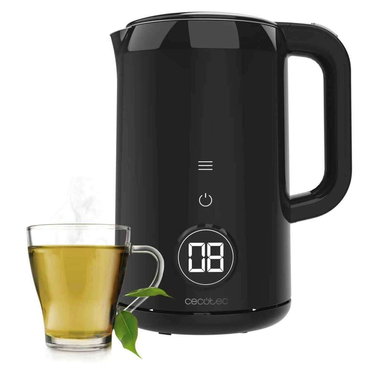 Hervidor Cecotec Thermosense 600 Touch Neo 1850-2200 W Negro 1,7 L