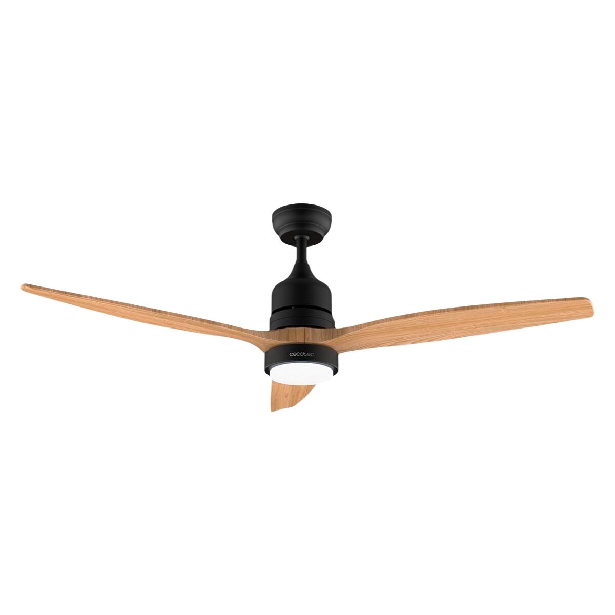 Ventilador de Techo con Luz Cecotec EnergySilence Aero 5230 18 W 40 W Negro Madera (3000-6500 K)
