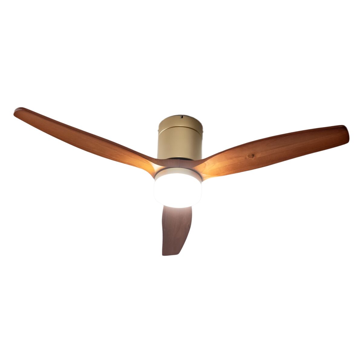 Ventilador de Techo con Luz Cecotec EnergySilence Aero 5600 20 W 40 W Dorado Madera