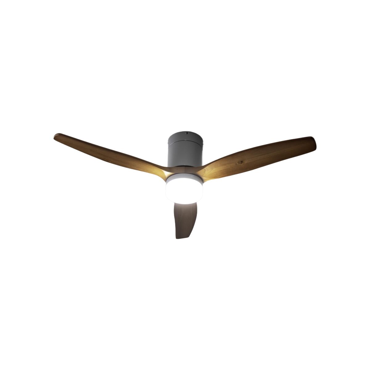 Ventilador de Techo con Luz Cecotec EnergySilence Aero 5600 18 W Negro Marrón oscuro