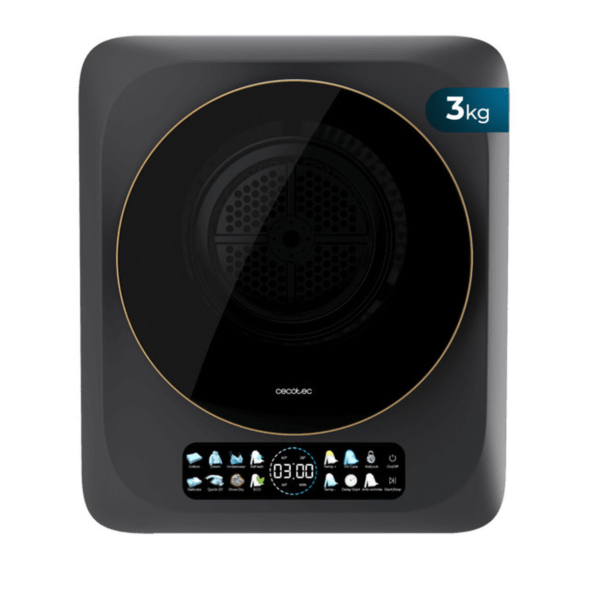 Secadora con bomba de calor Cecotec Dry 3400V