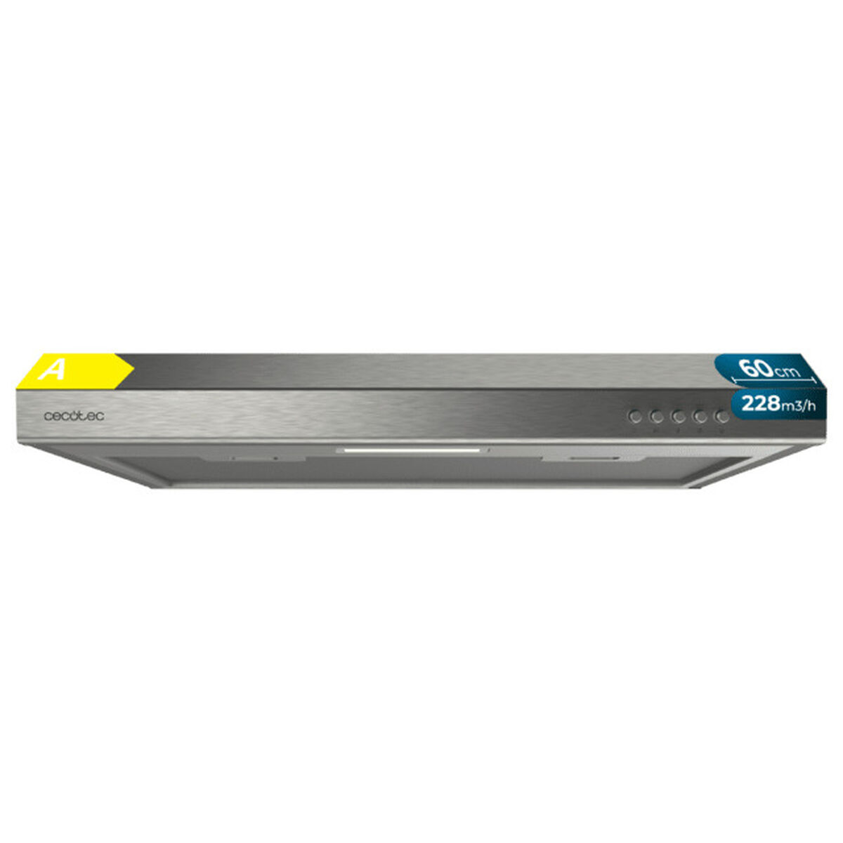 Campana Convencional Cecotec Flux CM 602100 Acero