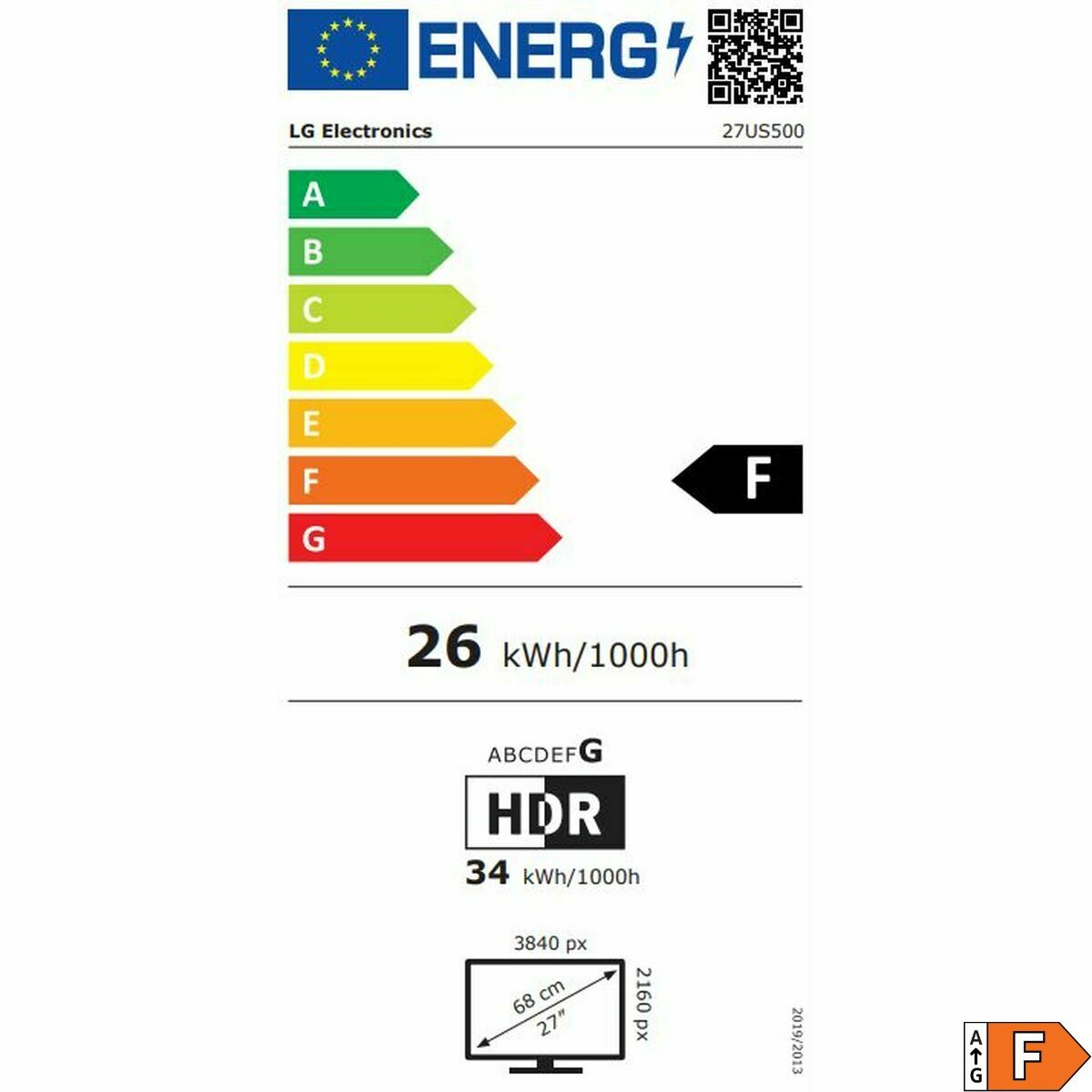 Afbeeldingen van Gaming Monitor LG 27US500-W 4K Ultra HD 27"