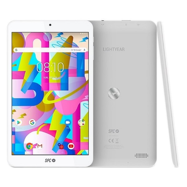 Tablet SPC 9744332B 8" Quad Core 3 GB RAM 32 GB Blanco