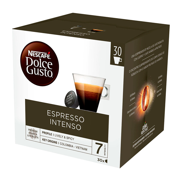 Capsules de café avec étui Nescafé Dolce Gusto (30 uds)