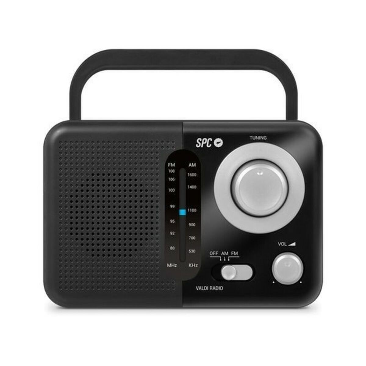 Radio AM/FM SPC 4590N 0,8 W Noir