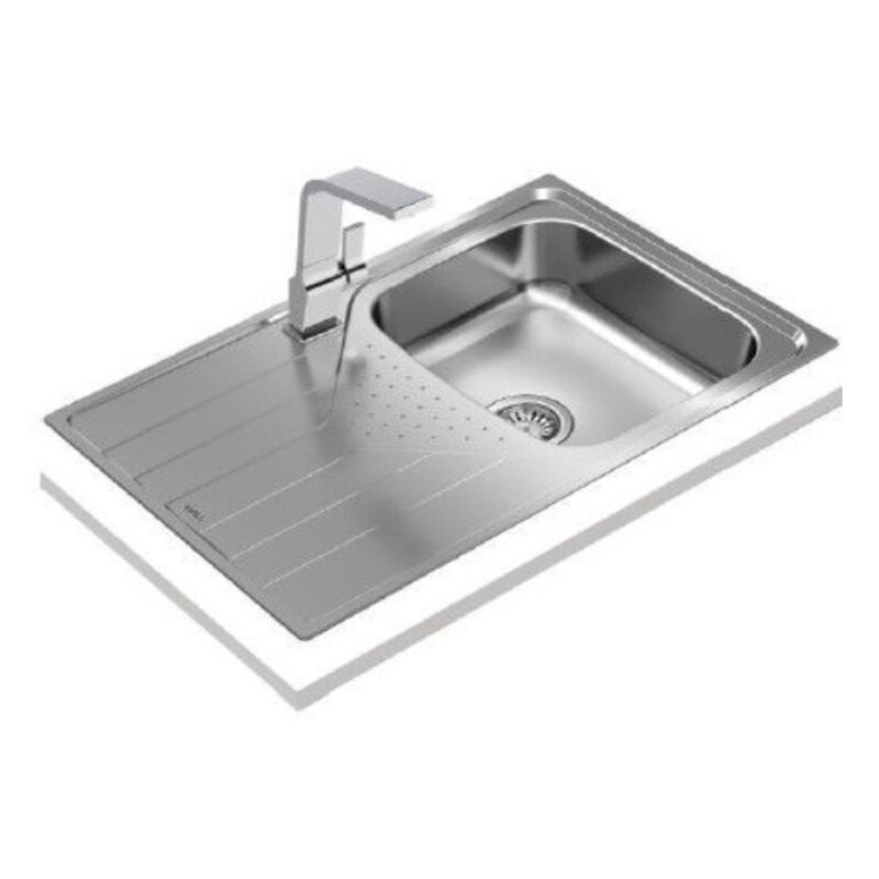 Sink with One Basin and Drainer Teka Universe 115110012 45 cm