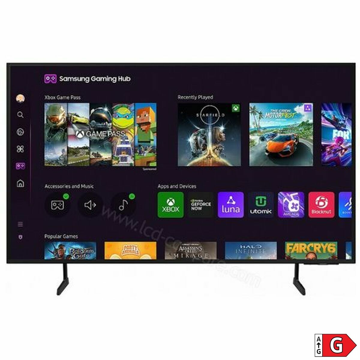 Picture of Smart TV Samsung TU65DU7105 65" 4K Ultra HD LED HDR HDR10+
