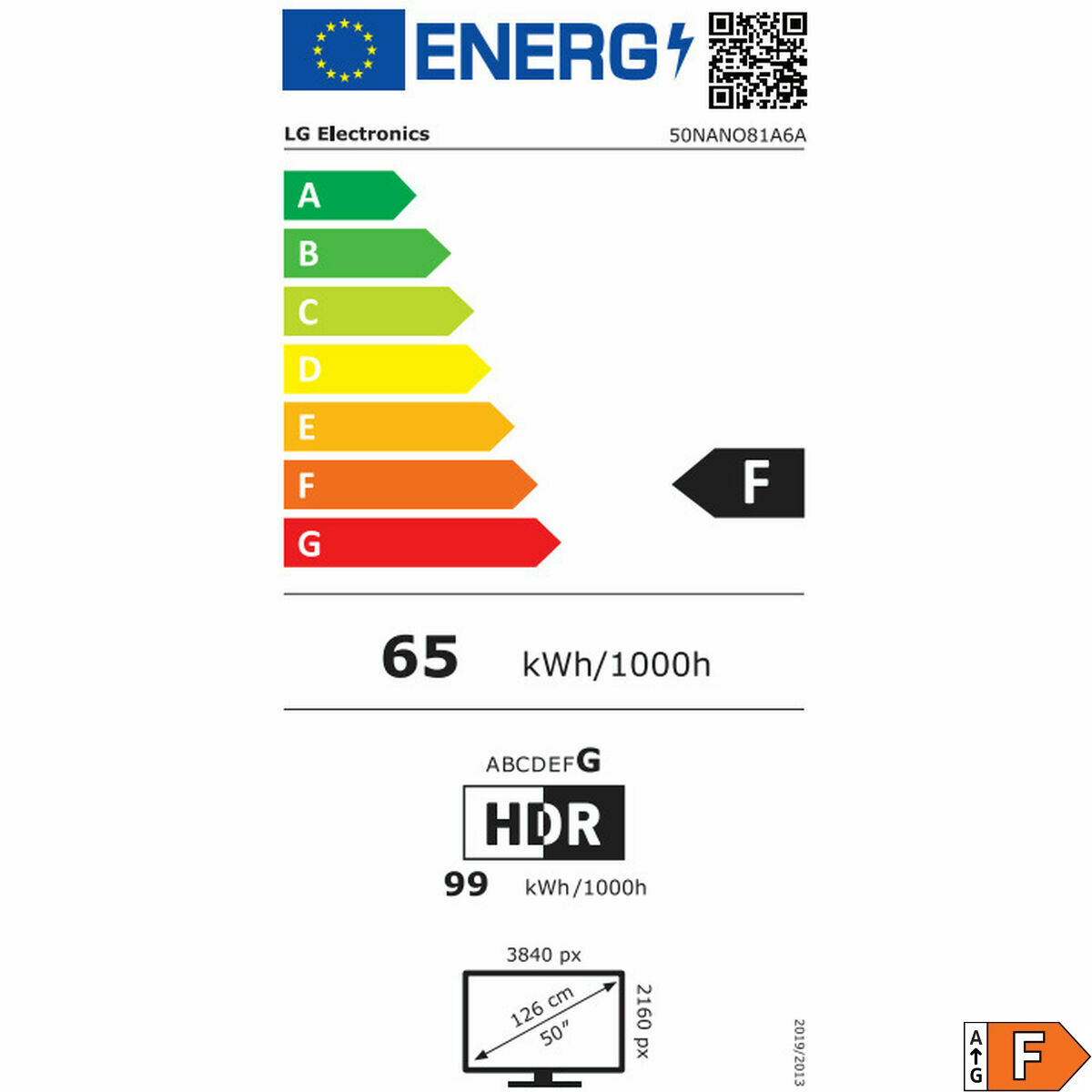 Immagine di Smart TV LG 50NANO81A6A.AEU 4K Ultra HD 50" LED Wi-Fi