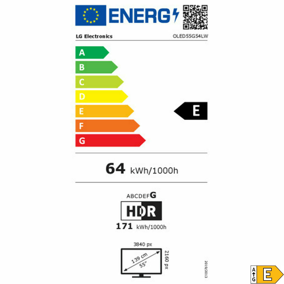Picture of Smart TV LG OLED55G54LW.AEU 4K Ultra HD 55" HDR OLED