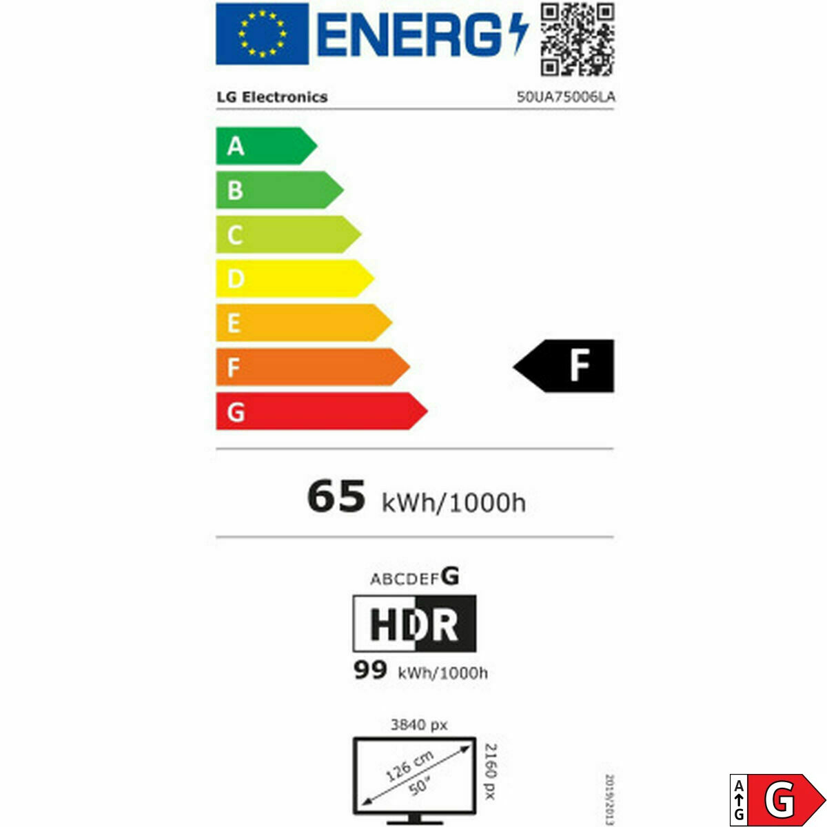 Picture of Smart TV LG 50UA75006LA 4K Ultra HD 50" LED HDR D-LED
