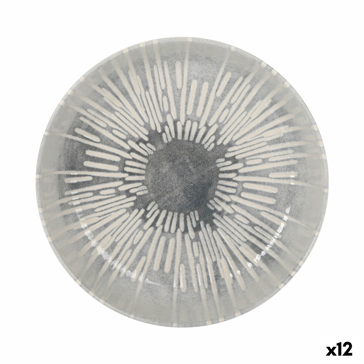 Bol La Mediterránea Ivar 18 x 18 x 5 cm Ø 18 x 5 cm (12 Unités)