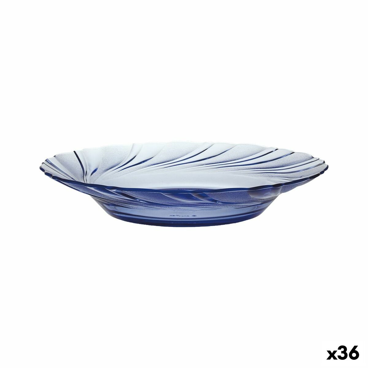 Assiette creuse Duralex Beau rivage Ø 21,5 cm (36 Unités)