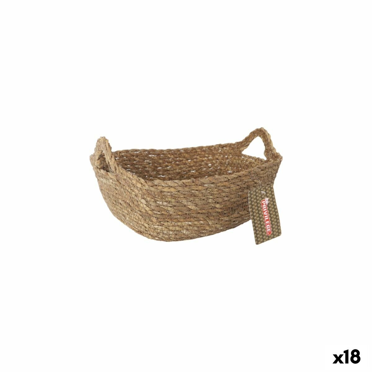 Κουτί αποθήκευσης Privilege λυγαριά 20 x 15 x 7 cm (x18)
