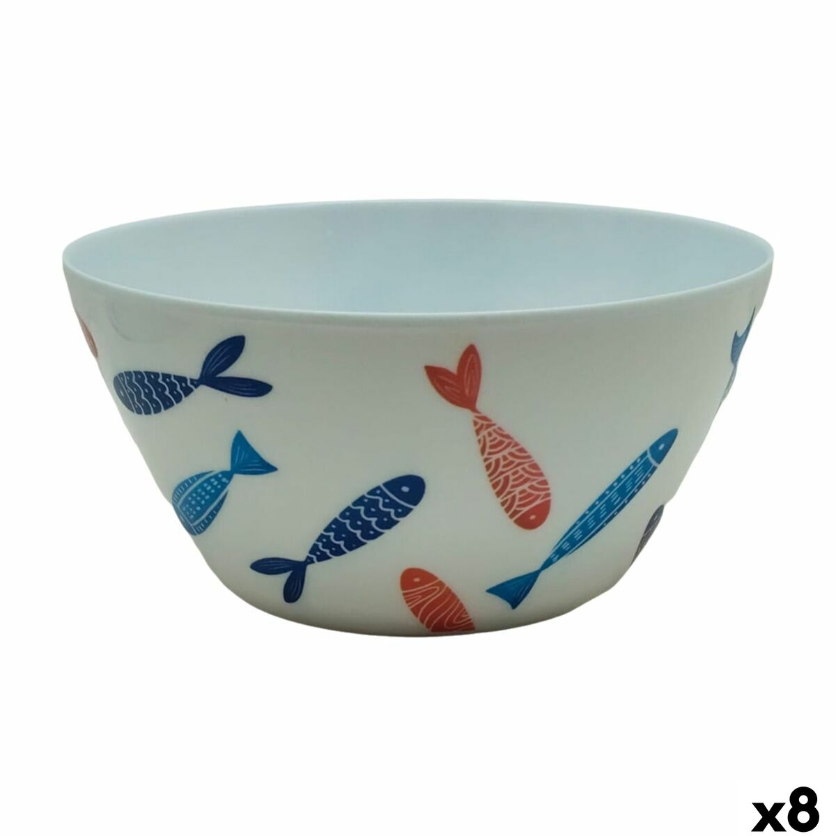 Saladier La Mediterránea FISHER 25,5 x 13,5 cm (8 Unités)