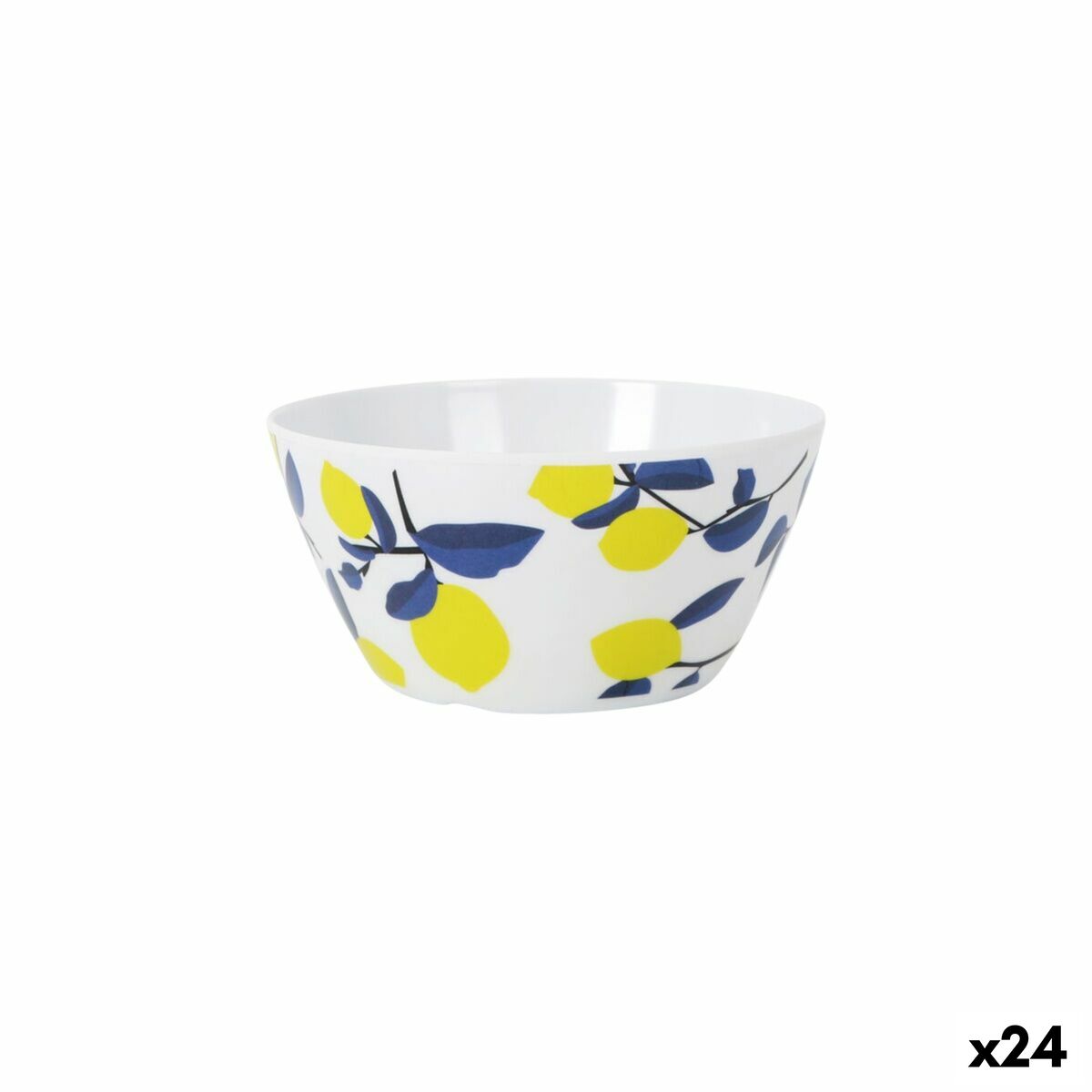 Bol pour Apéritifs La Mediterránea Citron 15 x 8 cm (24 Unités)